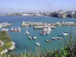 Newquay Harbour from the Red Lion Pub